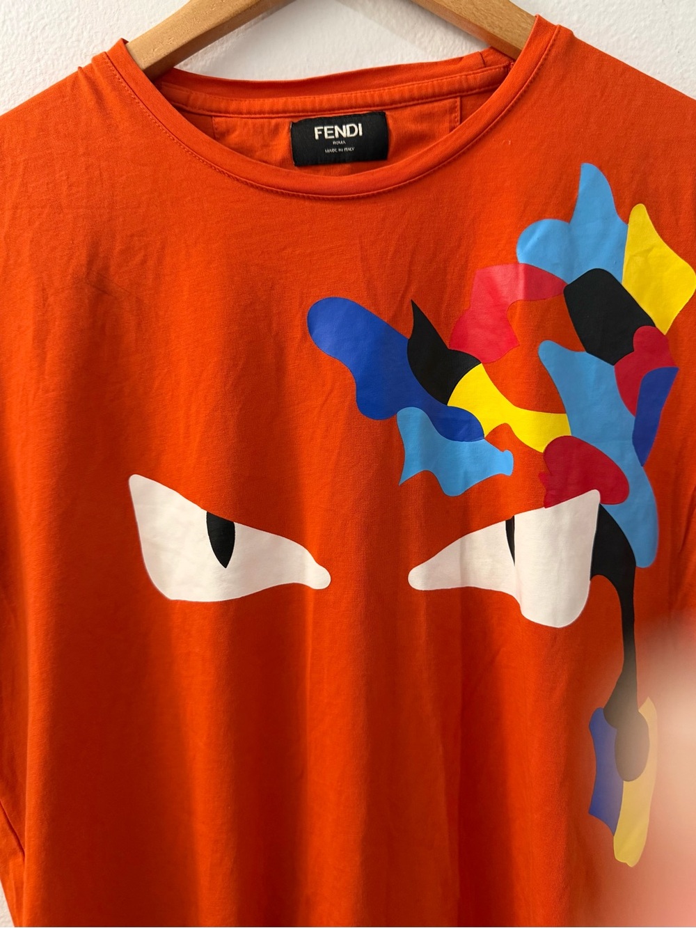 Fendi Orange Tee monster - Picture 2 of 7